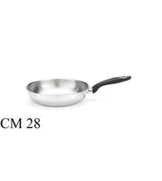 STEEL PAN PADELLA INOX ECO GREEN CM.28 