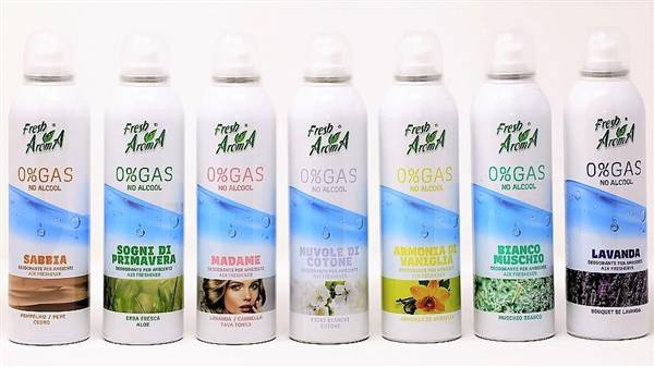 FRESH AROMA DEOD AMB NO GAS 250ML ISTINT ISTINTO MANDARINO, SANDALO E VANIGLIA