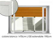 GT ZANZARIERA ALLUMINIO H70XL100-190CM 