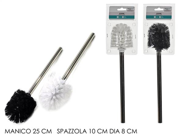 GT SCOPINO MANICO ACCIAIO INOX 2 ASS 