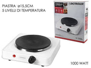 GT FORNELLO ELETTRICO 1000W C/TERMOSTAT 