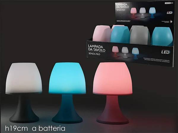 GT LAMPADA DA TAVOLO B/O 3ASS. 
