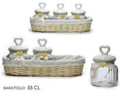 GT BARATTOLI 3PZ 55CL CON CESTINO 