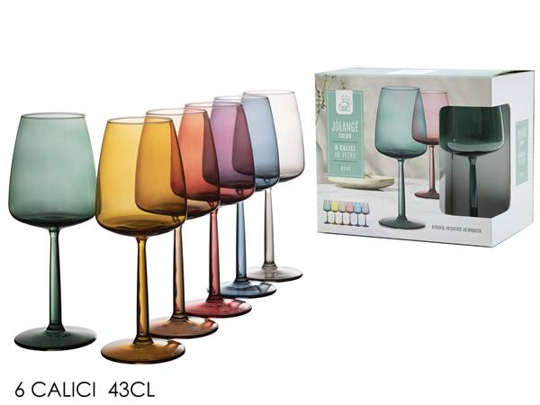 GT CALICI 43CL 6PZ JOLANGE' COLOR 