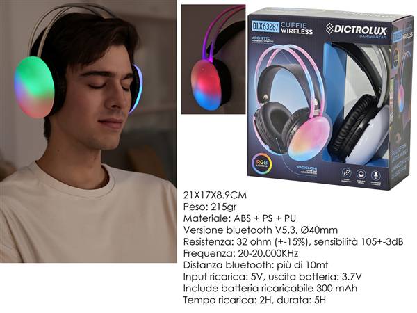 GT CUFFIE BLUETOOTH MULTICOLOR 