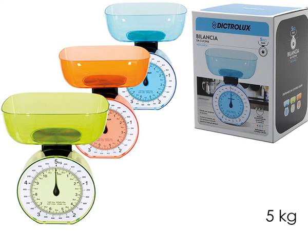 GT BILANCIA DA CUCINA 5KG 3 ASS. 