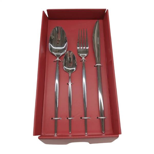 THUN SET POSATE 24PZ ACCIAIO DOMINO 