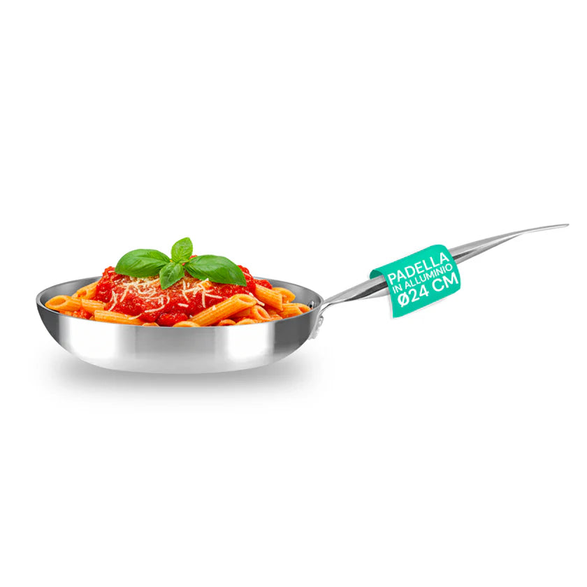 PENSOFAL PADELLA ALTA CM.24 ACADEMY CHEF INOX