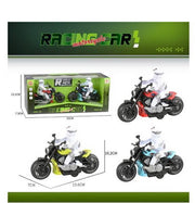 CREARE SET 2 MOTO CON PERSONAGGIO RACING CAR