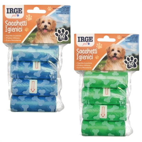 IRGE SACCHETTI IGIENICI PER CANI 4 ROTOL 