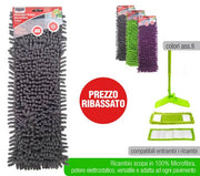 IRGE SCOPA MICROFIBRA COLOR RICAMBIO 