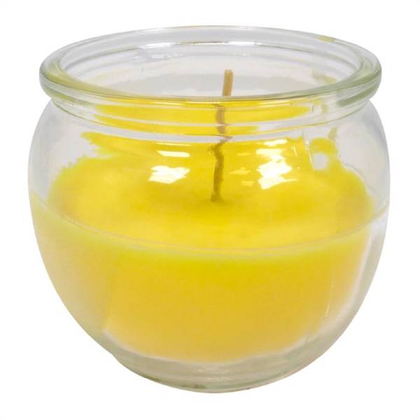 IRGE CANDELA CITRONELLA CON VETRO LISCIO 