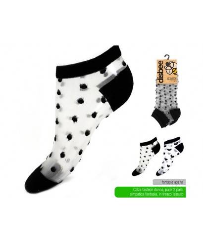 DISBEE CALZA DONNA GLAMOUR 2PZ TG 36-41 