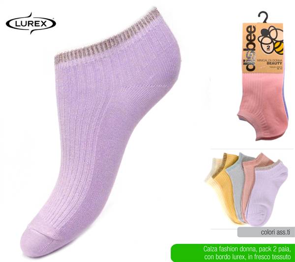 DISBEE MINICALZA DONNA BEAUTY 2PZ 36-41 