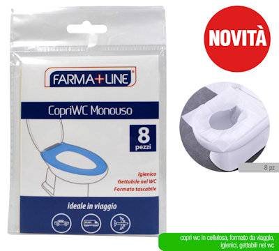FARMALINE COPRISEDILI IGIENICI WC 8PZ 
