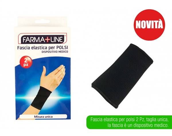 FARMALINE FASCIA ELASTICA POLSI 2PZ 