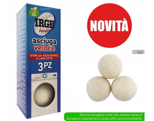 IRGE STYRO SFERE ASCIUGATRICE 3PZ 