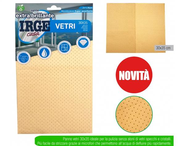 IRGE PANNO MICROFORATO VETRI 30X35 