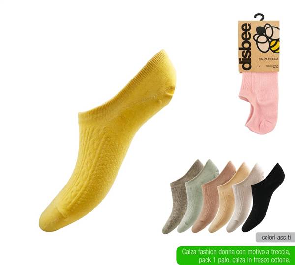 DISBEE CALZA DONNA INTRECC 1PZ TG 36-41 