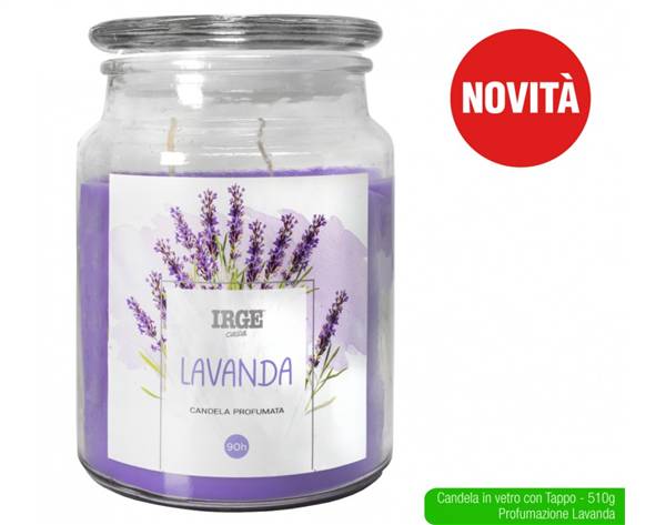 IRGE CANDELA 510GR LAVANDA 