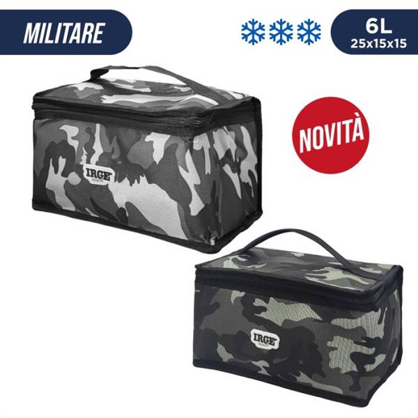CARRERA POZZETTO TERMICO MILITARE 6LT 25X15X15