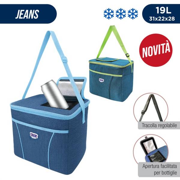 CARRERA POZZETTO TERMICO 19LT JEANS 31X22X28 CM.