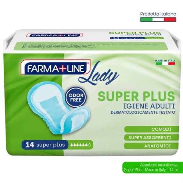 FARMALINE ASSORBENTI SUPER PLUS 14PZ 