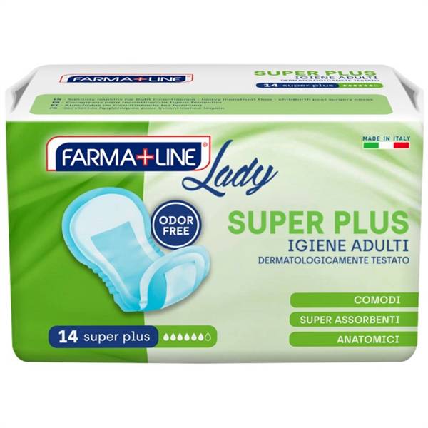 FARMALINE ASSORBENTI SUPER PLUS 14PZ 