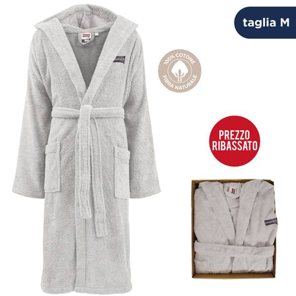 ADR ACCAPPATOIO BIANCO MIS.M 100% COTONE 
