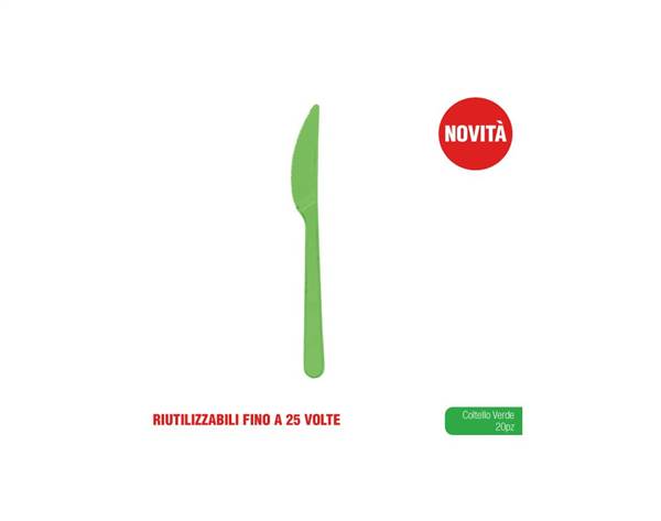 IRGE COLTELLO 20PZ GREEN 