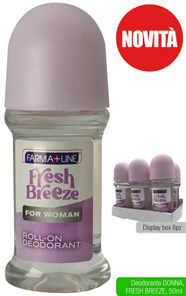 FARMALINE DEO ROLL ON 50ML DONNA FRESH BREEZE