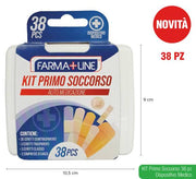 FARMALINE KIT PRIMO SOCCORSO 38PZ 