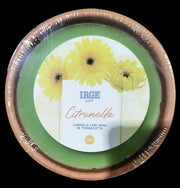 IRGE CANDELA TERRACOTTA CITRONELLA 