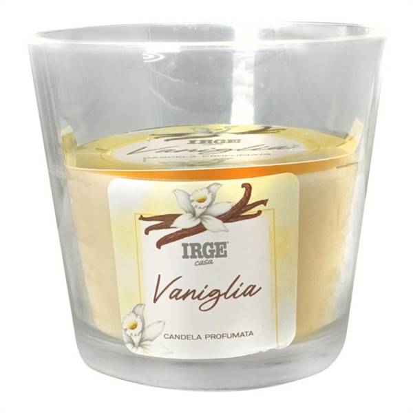 IRGE CANDELA VASO 460GR VANIGLIA 