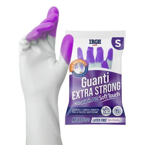 IRGE GUANTI MULTIUSO GRIP PVC VIOLET S 