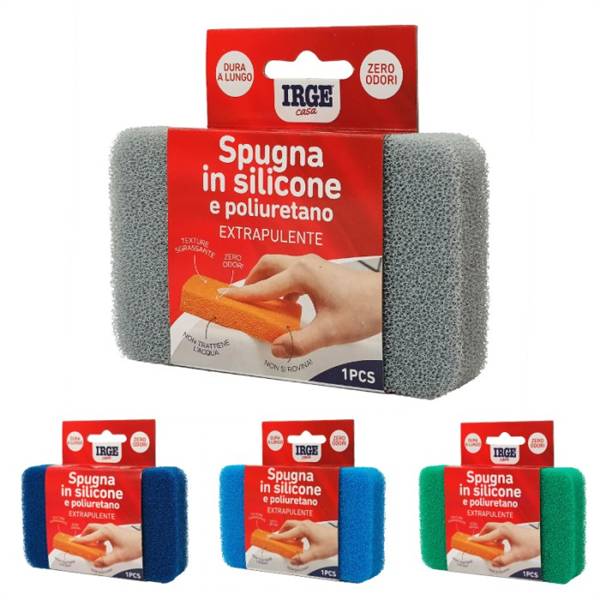 IRGE SPUGNA SILICONE E POLIUTERANO 