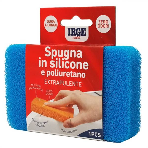 IRGE SPUGNA SILICONE E POLIUTERANO 