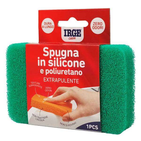 IRGE SPUGNA SILICONE E POLIUTERANO 