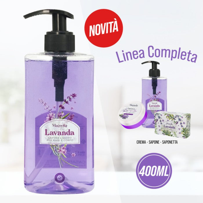 MAGNOLIA SAPONE LIQ. 400ML LAVANDA