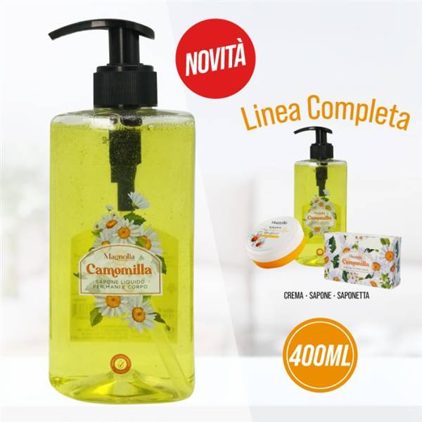 MAGNOLIA SAPONE LIQ. 400ML CAMOMILLA 