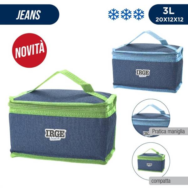 CARRERA POZZETTO TERMICO 3LT JEANS 20X12X12CM