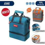 CARRERA BORSA TERMICA 10LT JEANS SMART 23X16X26
