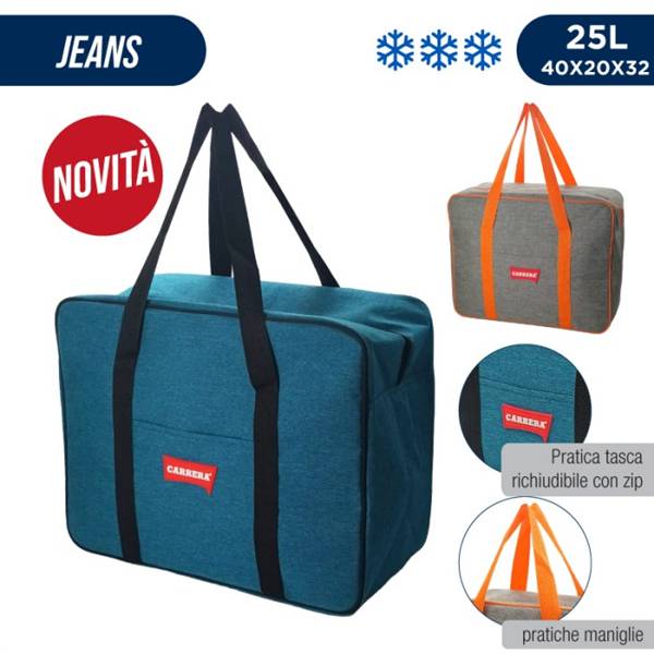 CARRERA VALIGETTA TERMICA 25LT JEANS 40X20X32