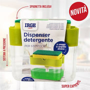 IRGE SPUGNA LAVAPIATTI CON CONTENITORE 