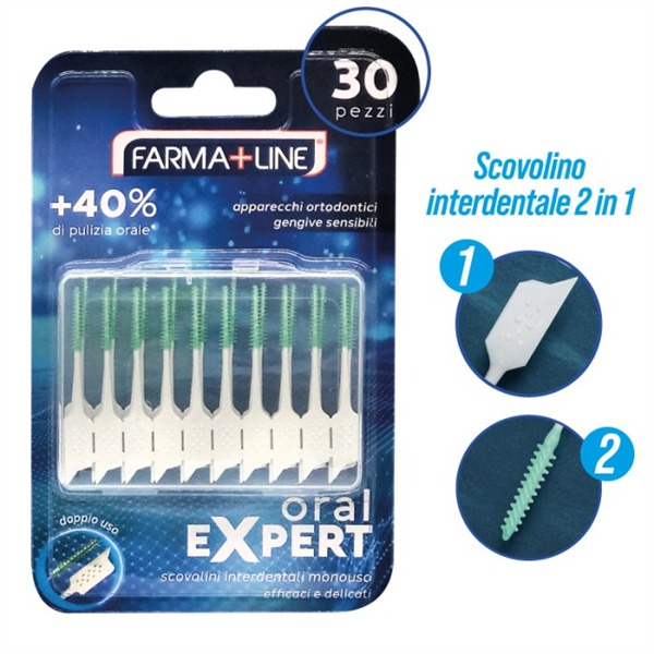 FARMALINE SCOVOLINO INTERDENTALE 2IN1 