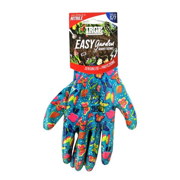 IRGE GUANTI TEC EASY GARDEN NITRILE S/7 