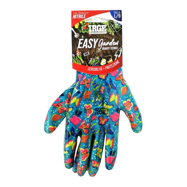 IRGE GUANTI TEC EASY GARDEN NITRILE L/9 