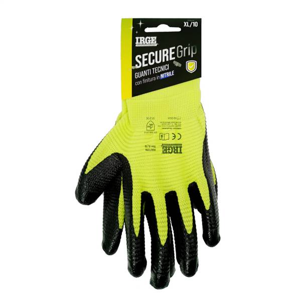 IRGE GUANTI TEC EXTRA GRIP NITRILE XL/10 