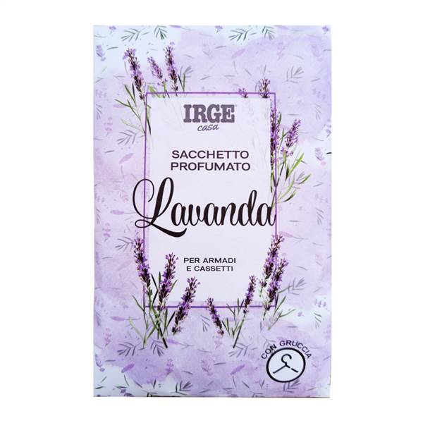 IRGE SACCHETTO PROFUMATO LAVANDA CON GANCIO