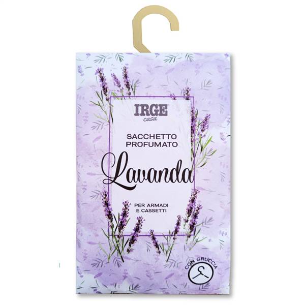 IRGE SACCHETTO PROFUMATO LAVANDA CON GANCIO